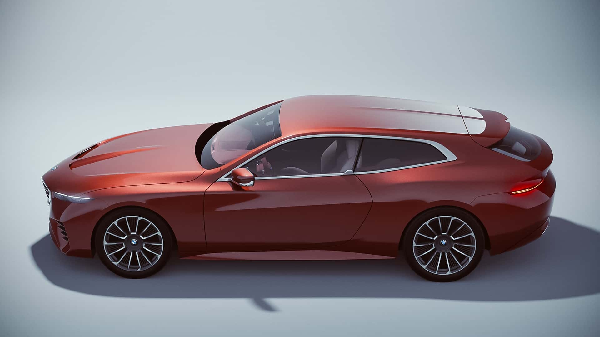 Foran udsigt af BMW Speedtop Foran udsigt af BMW Speedtop